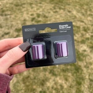 BrüMate Limited Edition Violet Crush Straw Covers